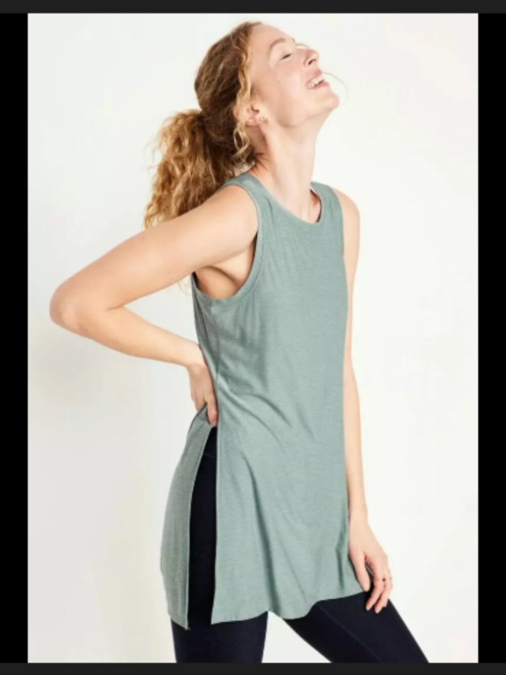 Old Navy Cloud 94 Soft Sleeveless Tunic Underwater - Size S